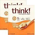 Think Thin 20 Pack (2 X Box of 10) (1,200g) - (Creamy Peanut Butter)
