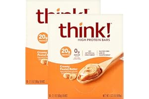 THINKTHIN Think Thin 20 Pack (2 X Box of 10) (1,200g) - (Creamy Peanut Butter)