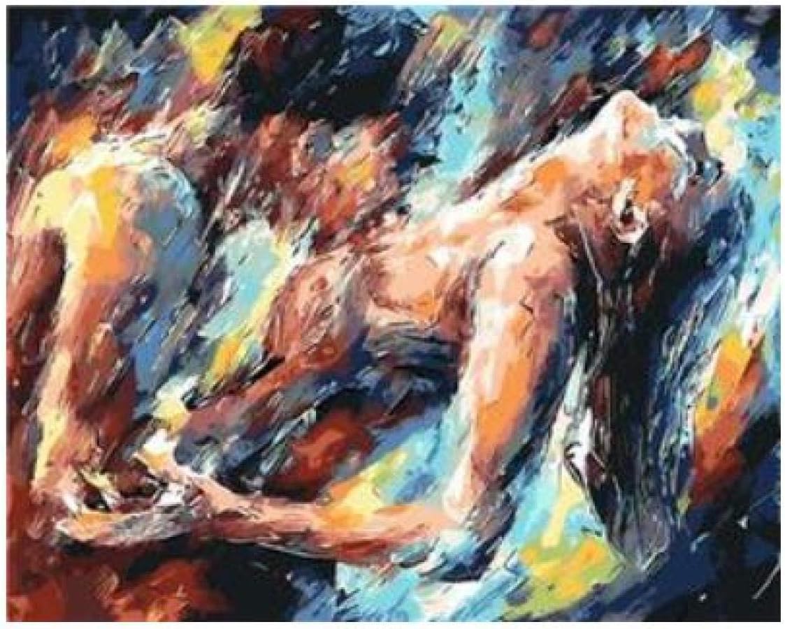 Sensual Couple Love Shower - Paint by Numbers Kits for Adults DIY