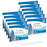 12 Pack Acrylic Sign Holder 11 x 8.5