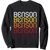 Benson, NC | Vintage Style North Carolina T-shirt Sweatshirt