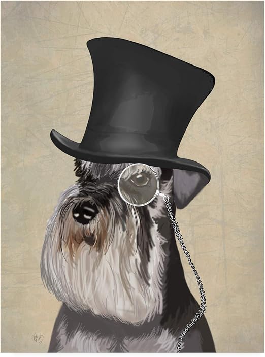 schnauzer hat