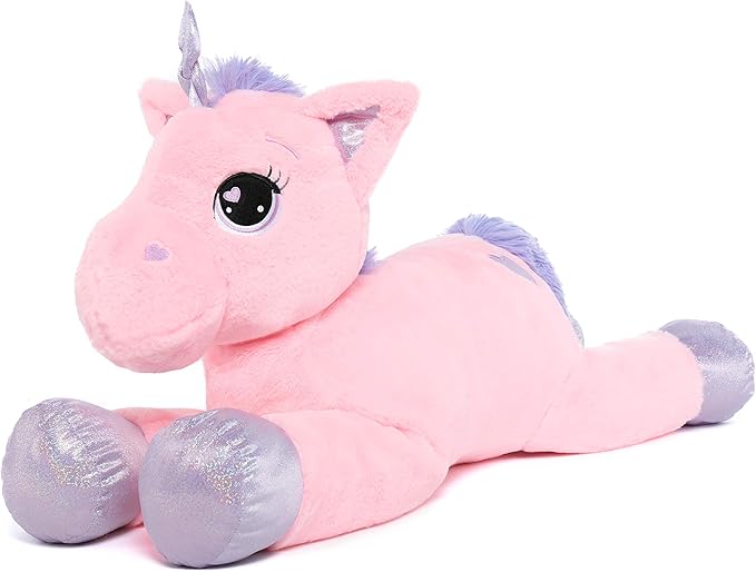 Lanmore Big Unicorn Stuffed Animal Toys Soft Unicorn Plush