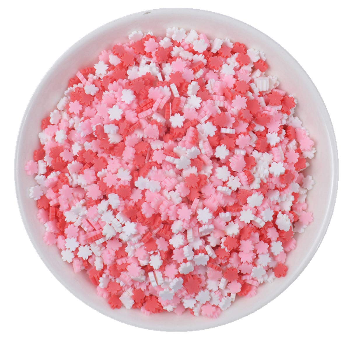 100g Resin Flatbacks Slime Accessories Clay Sprinkles Decoration for Slime Charms Filler DIY Slime Supplies Fake Candy Chocolate Cake Dessert Mud Particle Scrapbook Phone Case (cherry16)
