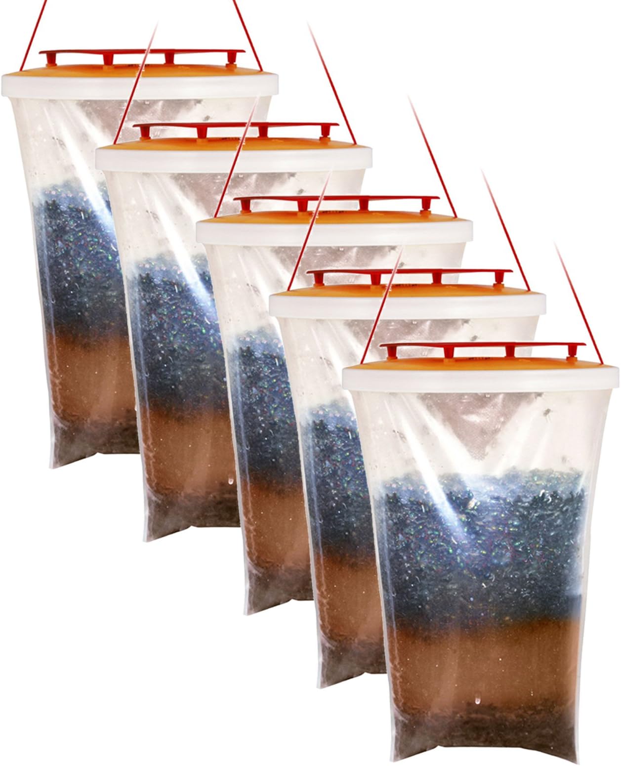 Red Top Fly Trap (5 Traps)