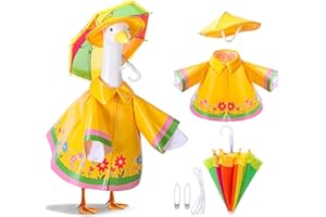Porch Goose Outfits, Porch Goose Spring Outfits, Summer Outfit Spring Outfit for 23" Cement Plastic Clothes Costumes Garden D