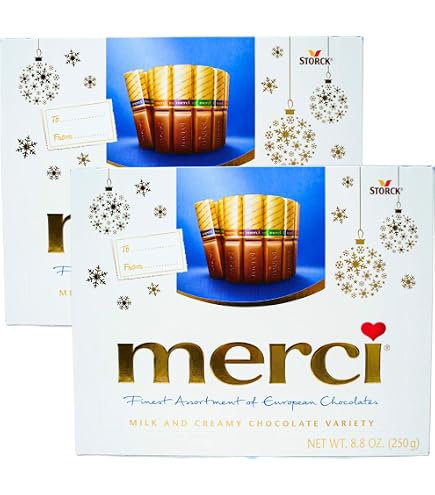 Amazon.com : Merci Assorted Milk Chocolates (200g , 7oz)(pack of 6