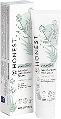 The Honest Company Hypoallergenic Diaper Rash Cream, Moisturizing, Calming Zinc Oxide Ointment, NEA Recognized Cruelty-Free, 