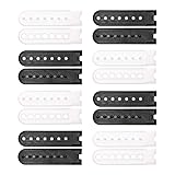 PENTA ANGEL 8 Pairs Black & White Plastic Snapback