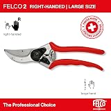 FELCO 2 Pruning Secateurs 25 mm Cutting Diameter 215 mm Length Red view 2