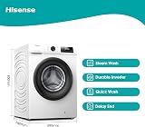 Hisense Front Load Washing Machine 9 KG Inverter Steam Quick Wash 1400 RPM view 2