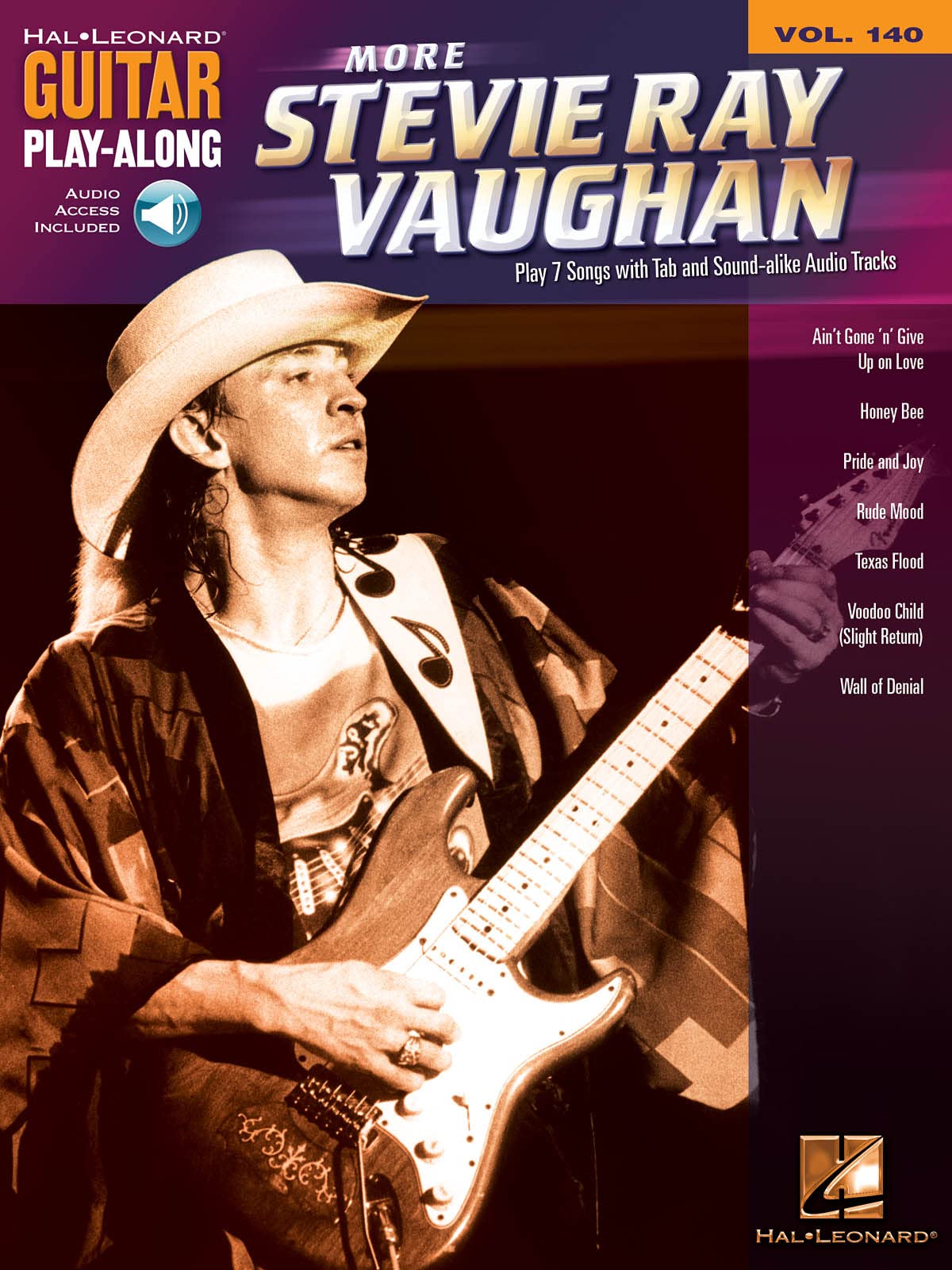 Guitar Play-Along Volume 140: More Stevie Ray Vaughan