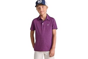 vineyard vines Boys Boys' Bradley Stripe Sankaty Performance Polo