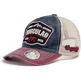 Vogculab Men's/Women's Trucker Hat Adjustable Outdoor Back Snapback Cap Polar Bear Embroidered Unisex Baseball Cap