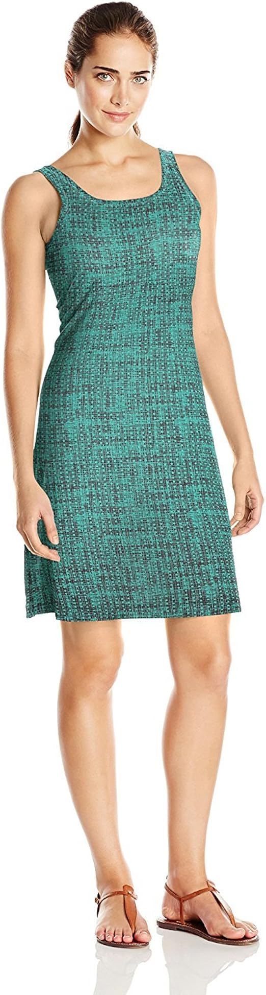 Amazon.com: Columbia Women's Freezer III Dress, Teal Woven Dot Print, X