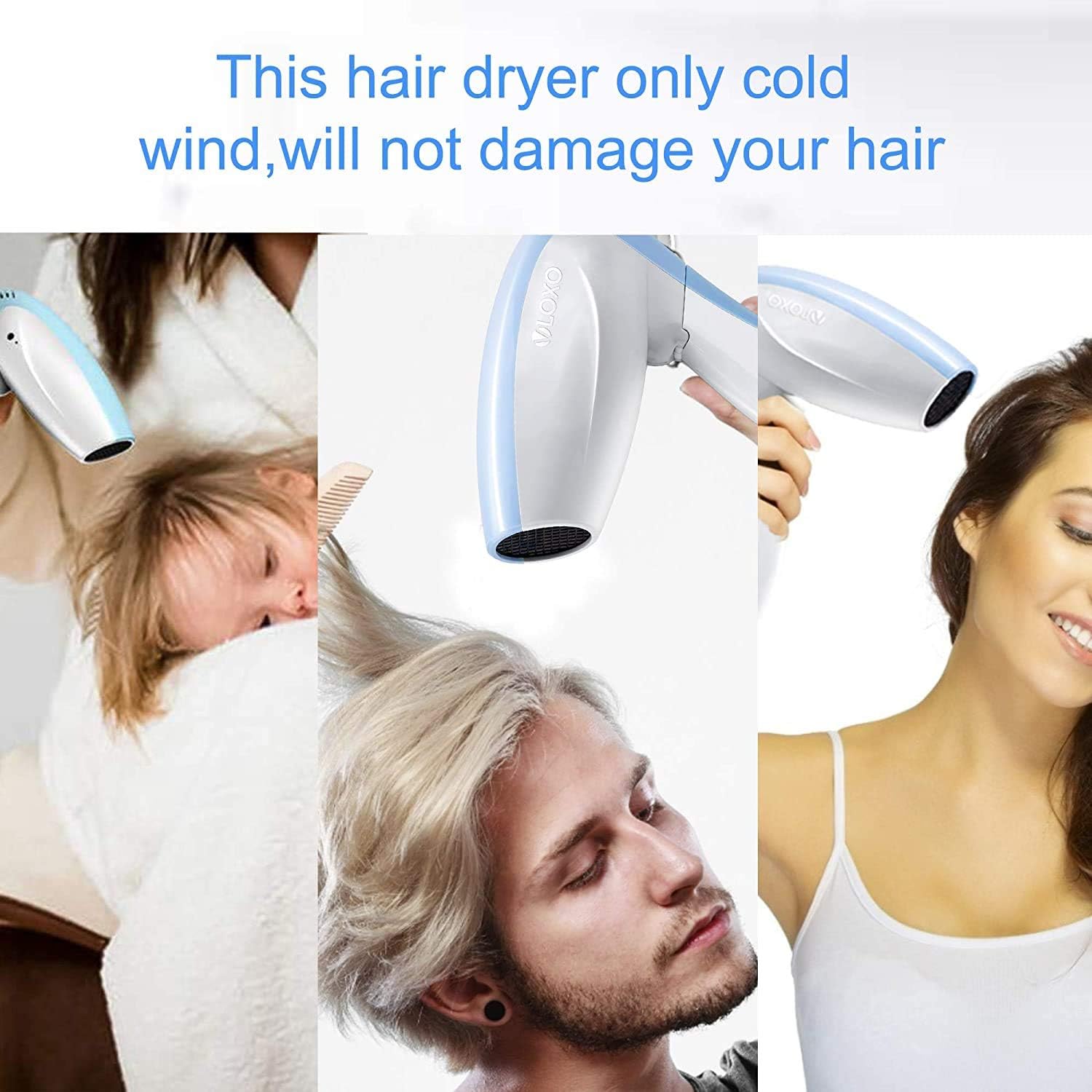 vloxo cordless hair dryer