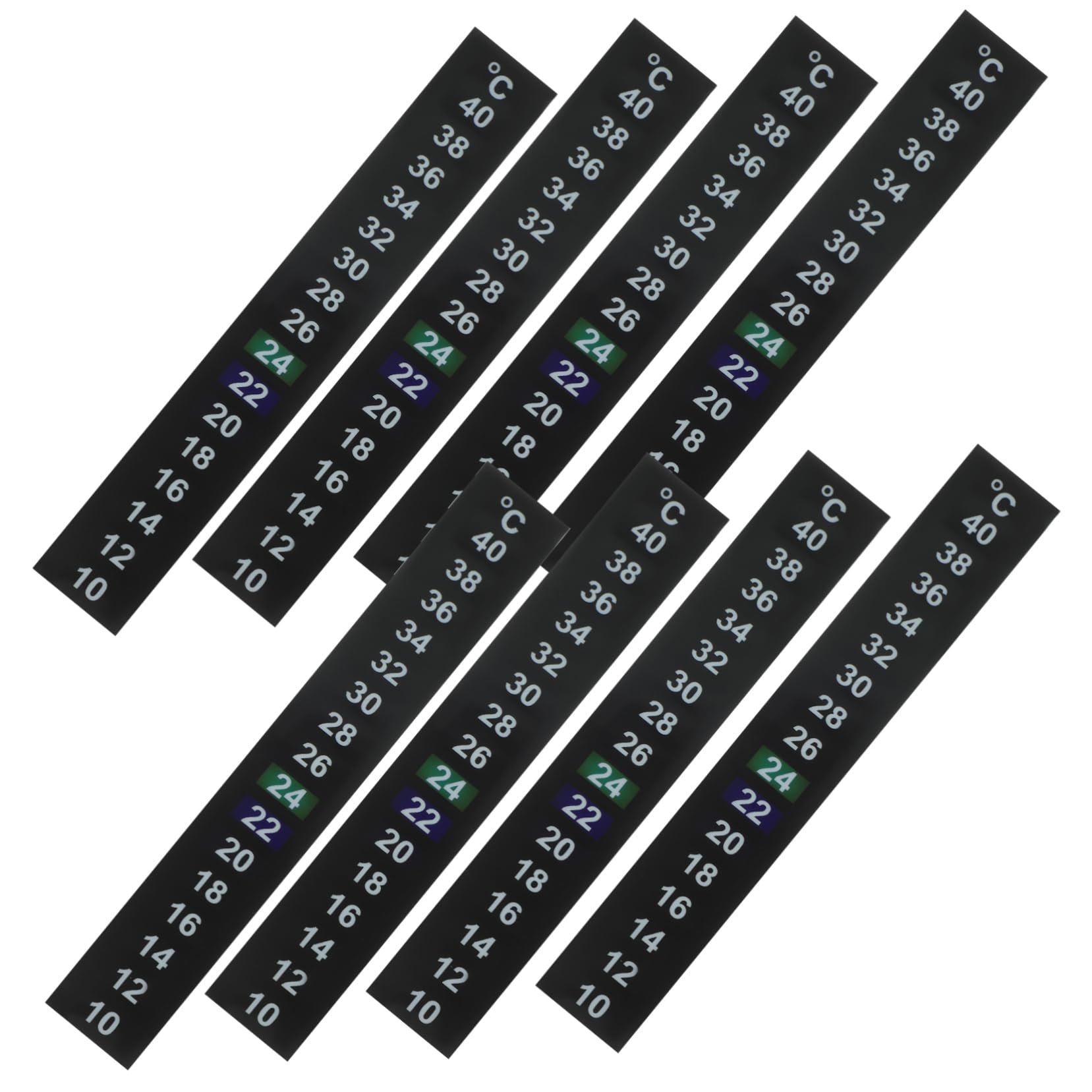 Hemobllo 15pcs Sticker- Degree Celsius Traditional Temperature Display -on for Fermenting, Brewing, Wine, Beer, Kombucha or Aquariums