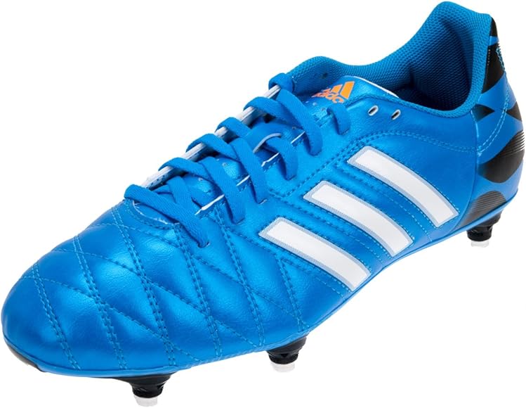 adidas black and blue football boots