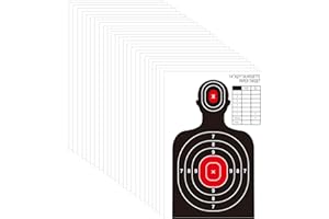 RSGIFT 14x21 Inch Shooting Targets,Targets for Shooting Range,Hunting Animal Shooting Paper Target,Highly Visible Shooting Target,Practice Accessories for Archery and Shots