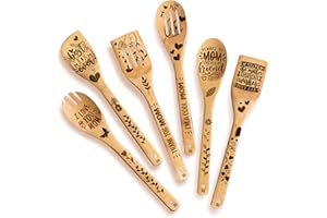 Riveira Mothers Day Gifts For Mom From Daughter - Mom Gifts For Mothers Day - Mother's Day Gift Ideas - Cool Mothers Day Gifts For Moms Who Have Everything - Mother Day Wooden Spoons For Cooking