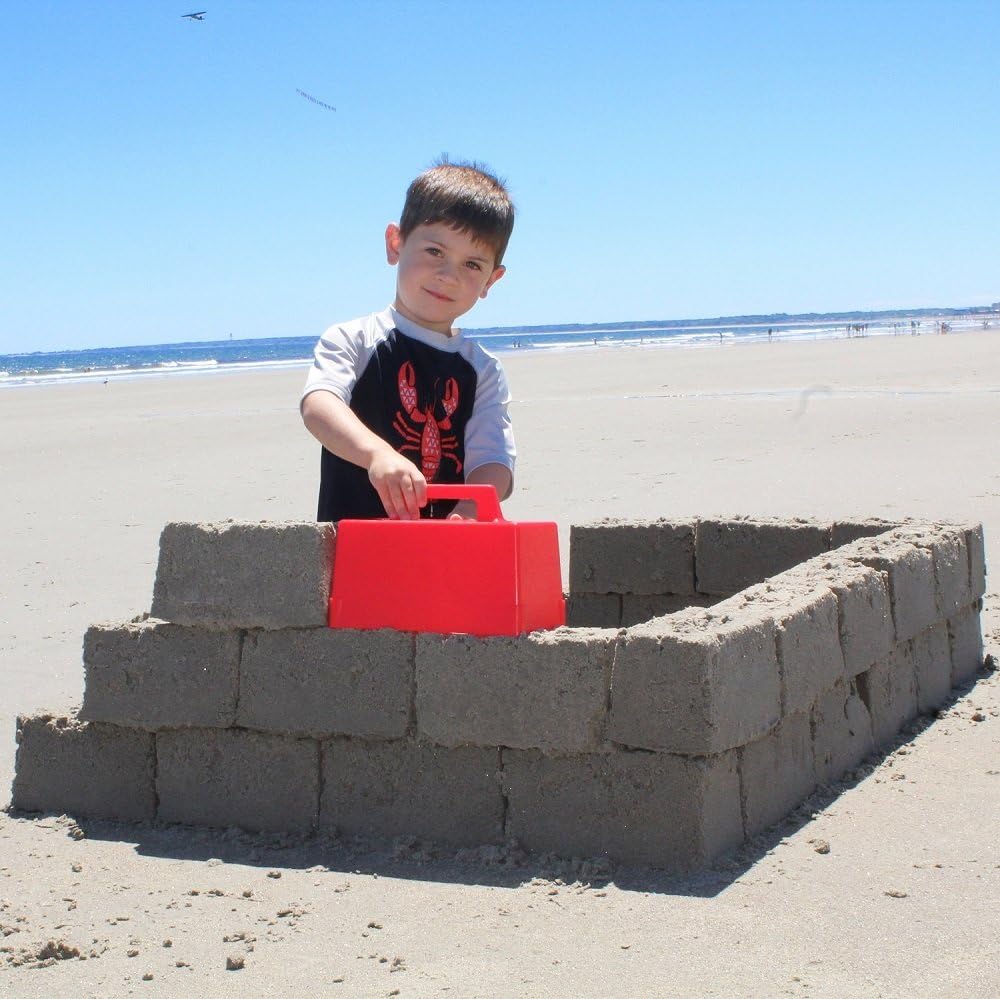 Flexible Flyer Snow Fort Building Block, Sand Castle Mold, Beach Toy Brick Form, 1 Mold (605): Sports & Outdoors