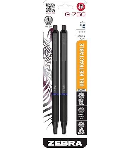 Amazon.com: Zebra Pen G-750 Metal Pen - Medium Point, 0.7mm - 2