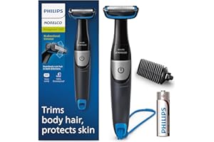 Philips Norelco Bodygroom Series 1100, BG1026/60, Showerproof Body Hair Trimmer and Groomer for Men