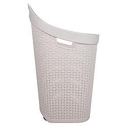 Mind Reader 60L Rolling Laundry Hamper, Clothes