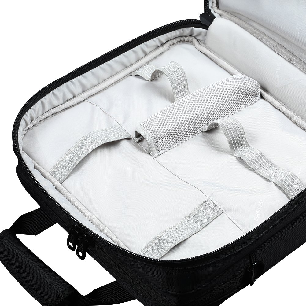 BUBM Storage Bag Compatible with PS4, Travel Gadget Organizer Backpack Compatible with PS4 pro PS4 slim, Xbox one S Game Console and Accessories, High Capacity and All in One Place, Black: Video Games