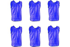 DALLX Pinnies Scrimmage Vests Team Practice Jersey for Child Youth Teen Lightweight
