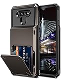 Vofolen Case for LG K51 Case Wallet [4-Card