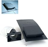 Timloc 10K Slate Roof Tile Ventilator & Adapter Kit Anthracite 610x305mm view 1