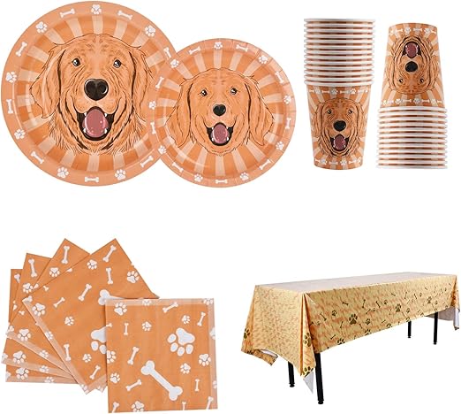 golden retriever birthday party