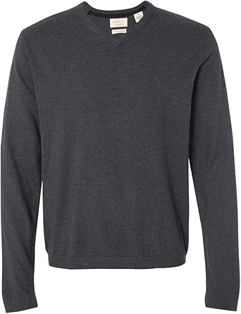 cotton cashmere v neck sweater