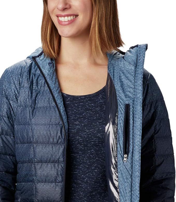 Columbia 哥伦比亚 Voodoo Falls 590 TurboDown 热反射 户外女式连帽保暖棉服夹克 XS码2.7折.52 海淘转运到手约￥355