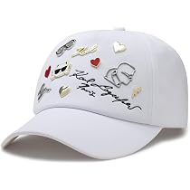 NWT Karl Lagerfeld Paris Women/Men Cate Pins Baseball Cap in White $58.00 KARL LAGERFELD CATE PINS BASEBALL CAP WOMENS WHITE NWT | eBay main image 4