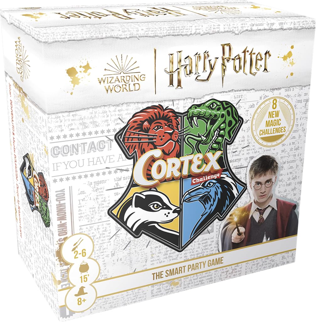 Asmodee Zygomatic | Cortex: Harry Potter | Card Game | Ages 8+ | 2-6 Players | 15+ Minutes Playing Time
