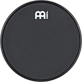 6" Drum Practice Pad, Silicone Stand Mountable &mdash; Single Sided with Medium Rebound and Quiet Sticking for Drummers