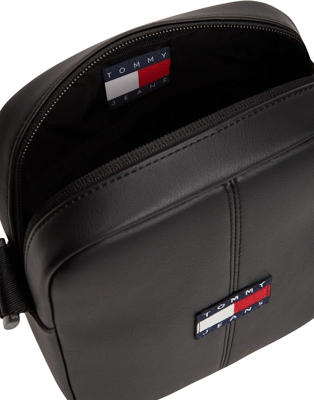 Crossbody bag Hombre Daily Reporter con cremallera, Negro (Black), Talla Única