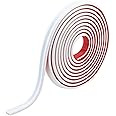 Gaahing Peel and Stick Wall Molding Trim & Chair Rail, Self-Adhesive Panel Moulding, DIY Home Decor on Cabinet Door Mirror Frame, 9.8ft x 0.9in