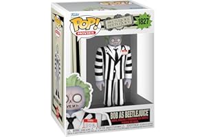 Funko Pop! Movies: Beetlejuice Beetlejuice - BOB As Beetlejuice - Beetlejuice 2 - Collectable Vinyl Figure - Gift Idea - Official Merchandise - Toys for Kids & Adults - Horror Fans