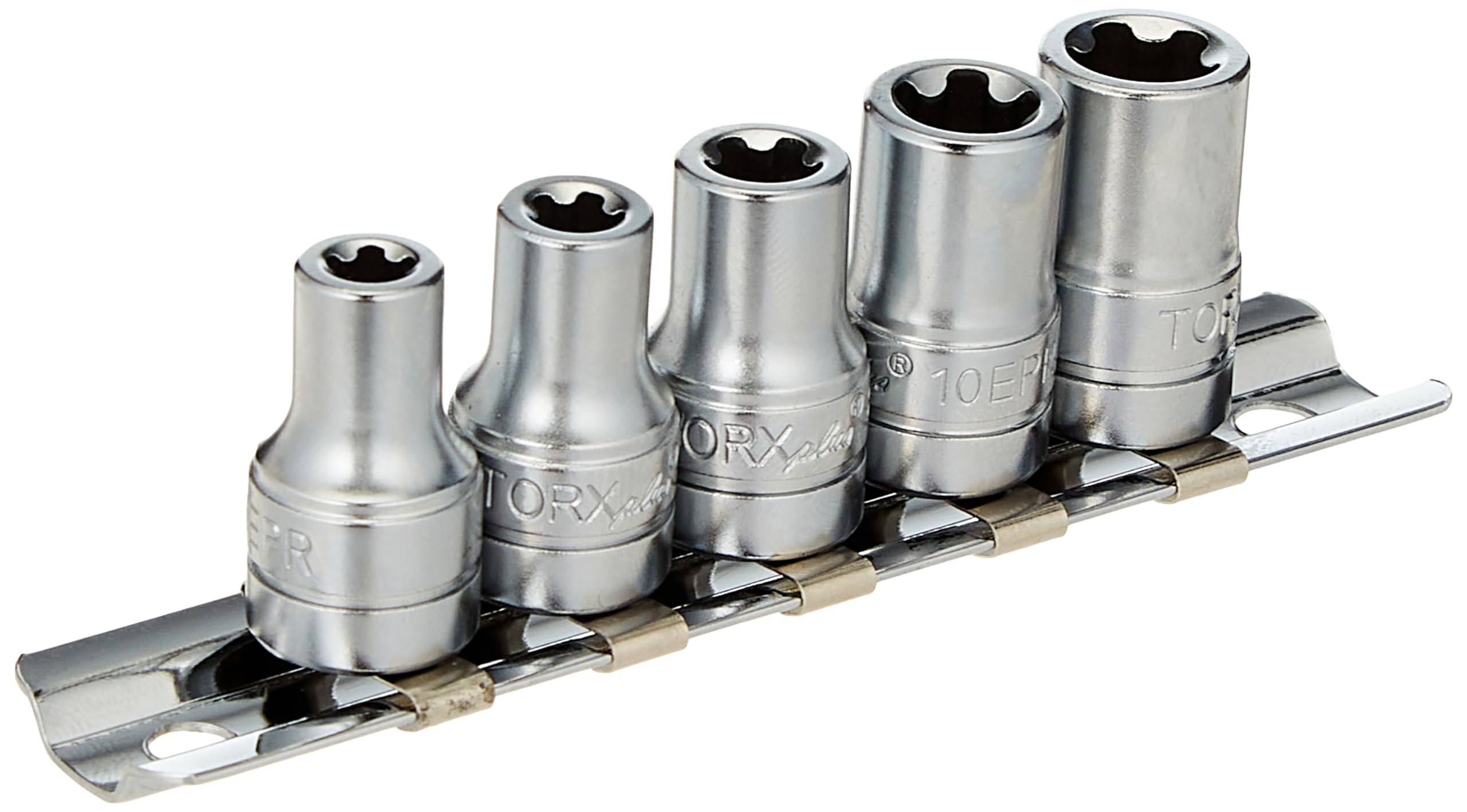 CTA Tools 5064 5 Pc. 5 Pt Torx Plus Socket Set - 1/4" Dr.