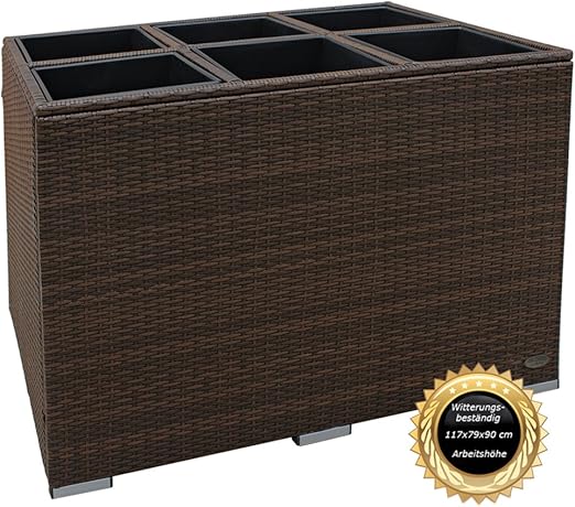 RS Trade Bancal ROM de ratán sintético: Amazon.es: Juguetes y juegos