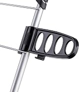 Minky 3 Tier Indoor Clothes Airer, 20m Drying Space, Foldable, Black view 4