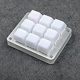 YMDK 9 Key CNC Aluminum QMK VIA Hotswap RGB Support