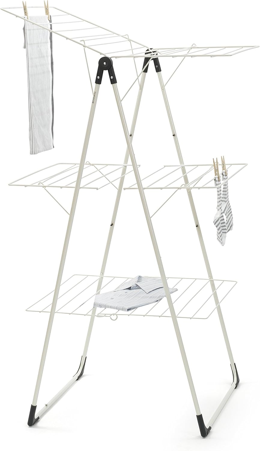 Brabantia 477843 Tower Drying Rack, 23 m Ivory BigaMart