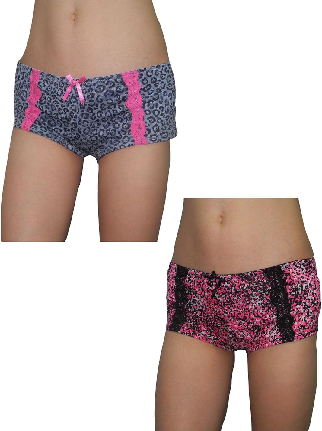 (Pack of 2) XOXO Womens Soft Boy Shorts Underwear Panties at Amazon Women’s Clothing store