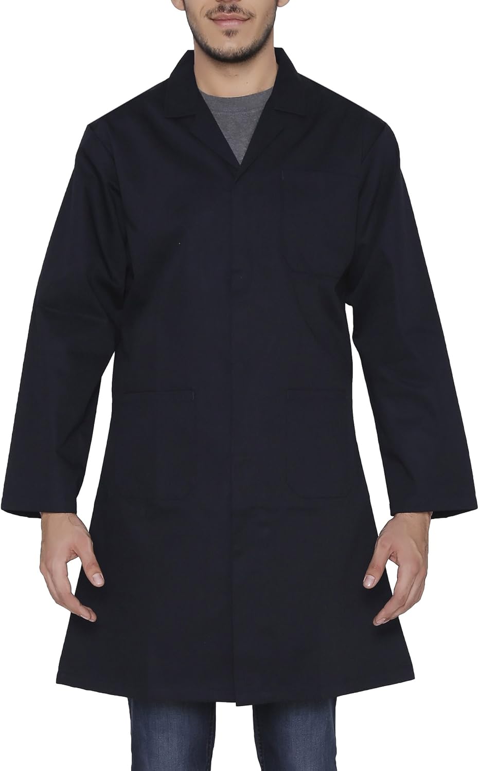 Ashdan Lab Coat Research Coat Jacket Amazon.co.uk Clothing