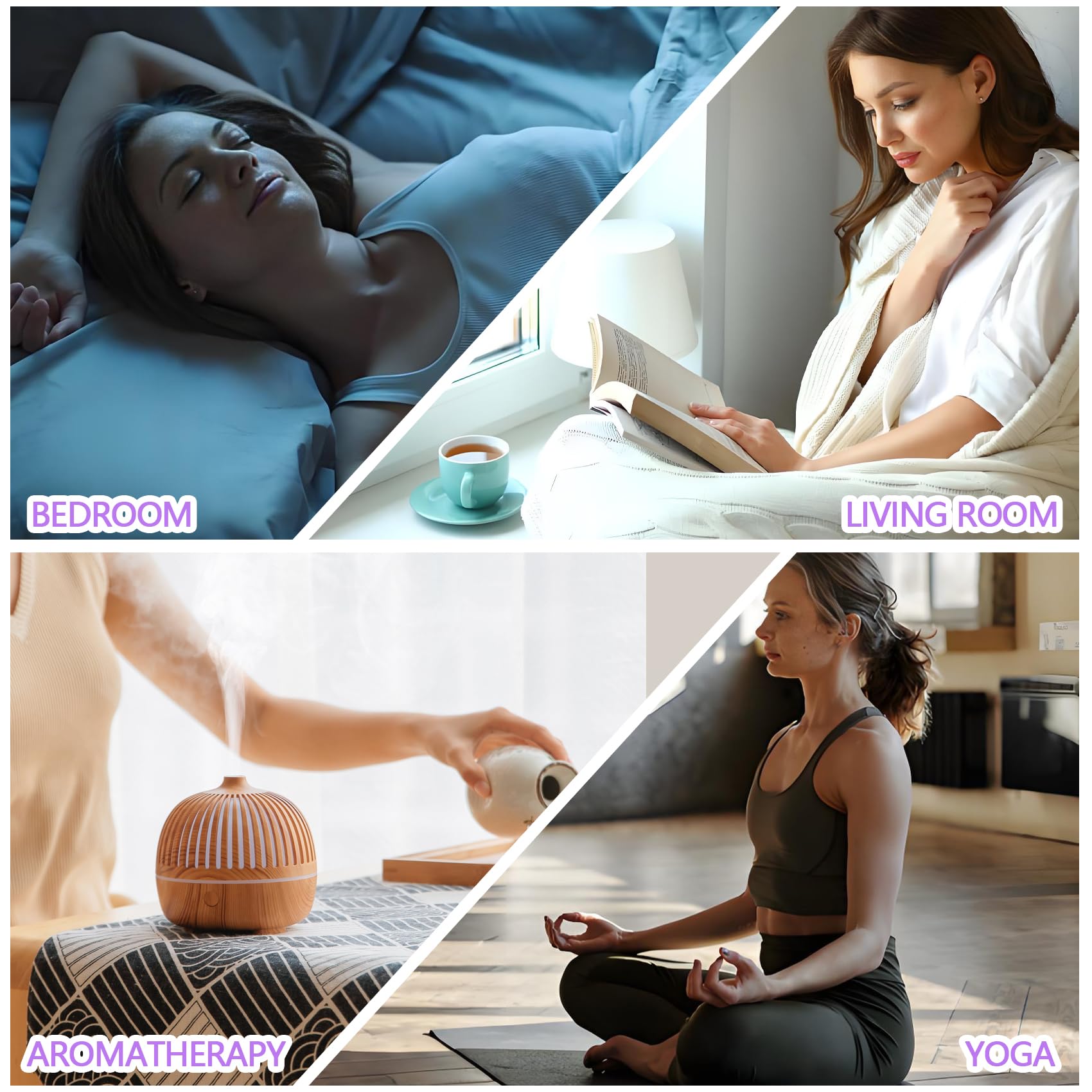 Wtrcsv Essential Oils Set - Top 15 Scents for Diffuser, Humidifier, Home Care, Aromatherapy, Massage, Candle & Soap Making - Nice Gift for Family & Friends