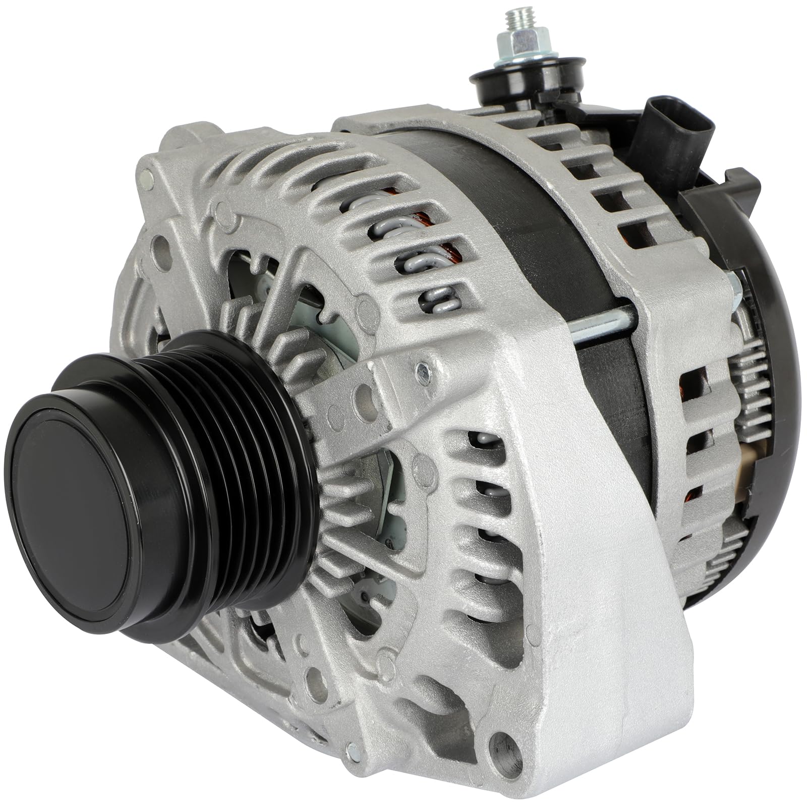 Photo 1 of SCITOO Alternator Fits for Chevy for Silverado 1500 14-18, Tahoe 15-19, for Camaro, for Suburban & for GMC for Sierra 1500 14-18, Yukon, Yukon XL & for Cadillac Escalade, 4.3L 5.3L 6.2L 170Amp CW SD6